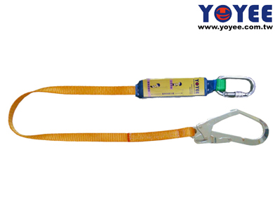 Energy Absorber with single lanyard