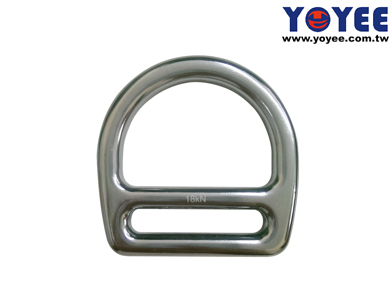 Alum.18kN 45mm Double D-ring