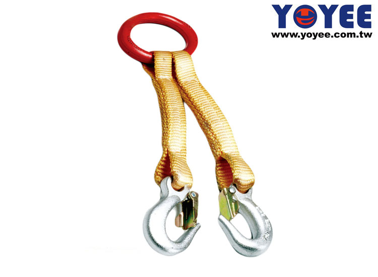 Double Leg Bridle Sling with Snap Hooks