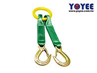 Double Leg Bridle Sling with Snap Hooks (3.2T)