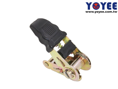 1"  Ratchet Buckle with TPR coating handle